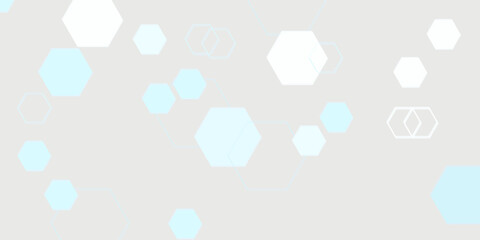 Abstract.modern blue hexagon banner background.Vector design illustration.Eps 10