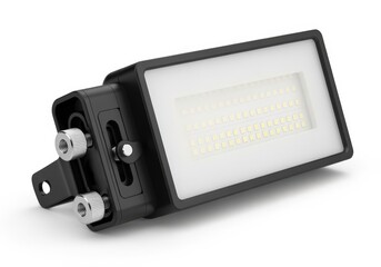 Fototapeta premium Professional LED light panel with adjustable mount