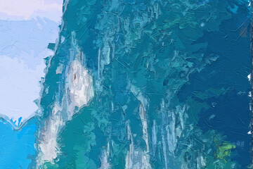 Various oil paintings, flowers, roses, peonies, landscapes, forests, figures, lakes, swans, cats, dogs, chrysanthemums