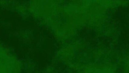 Slow moving dark green clouds, fog, or smoke create moody and atmospheric texture, abstract background for fantasy or cinematic projects