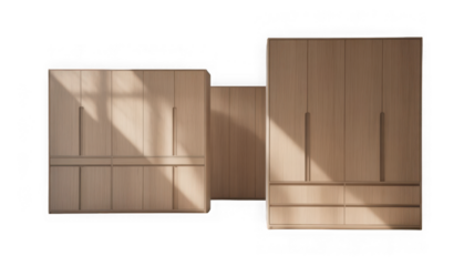  Sleek and Elegant Wooden Cabinets and Wardrobes in Minimalist Design for Organized and Sophisticated Home Interiors Versatile Storage Solutions for Bedrooms Living Rooms an