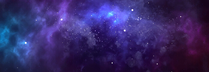 Vibrant deep space nebula with glowing stars and cosmic dust creating a breathtaking astronomical vista for scientific exploration and artistic inspiration	