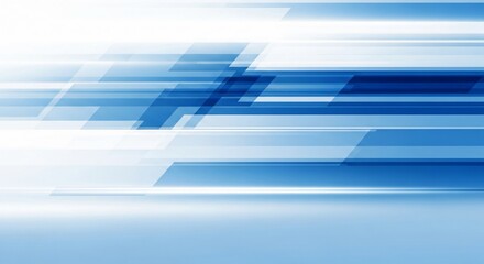 Dynamic Abstract Blue Background with Modern Shapes for Business Graphics