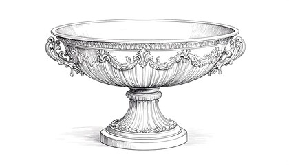 Ornate planter design