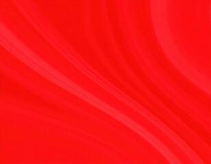 Obraz premium Vibrant Red Abstract Background with Subtle Sweeping Curved Lines.