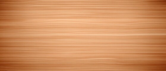 Fototapeta premium Light brown wood texture with horizontal grain lines, offering a smooth and natural background perfect for design or presentation use