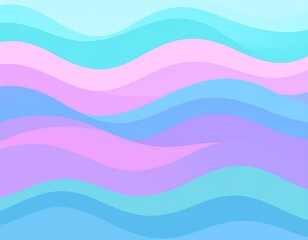 Pastel wavy background