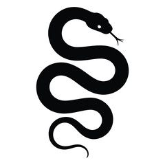 black and white snake
