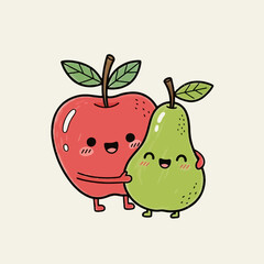 apple with pear