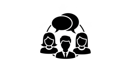 vector silhouette of a woman