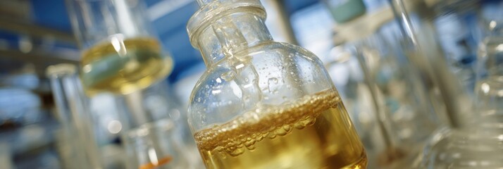 Professional Carbon Capture Rotary Evaporator in Modern Pharmaceutical Lab High-Quality Innovation and Efficient Solvent Recovery for Corporate Marketing Content