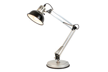 Adjustable desk lamp isolated isolated on transparent background