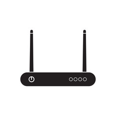 Wifi Router icon logo vector
