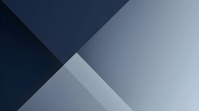 A bold geometric abstract background with dark blue to gray gradients, sharp edges, and high contrast transparent layers.
