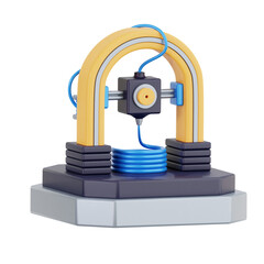 3D Printer 3D Icon