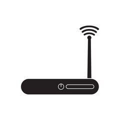 Wifi Router icon logo vector