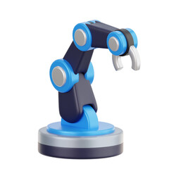 Robotic Arm 3D Icon