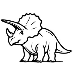 tyrannosaurus dinosaur vector illustration