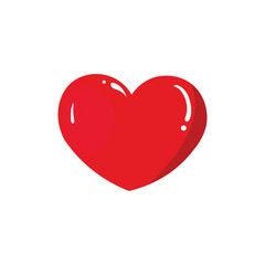 World hearth Day Single Icon Vector Heart Illustration 1