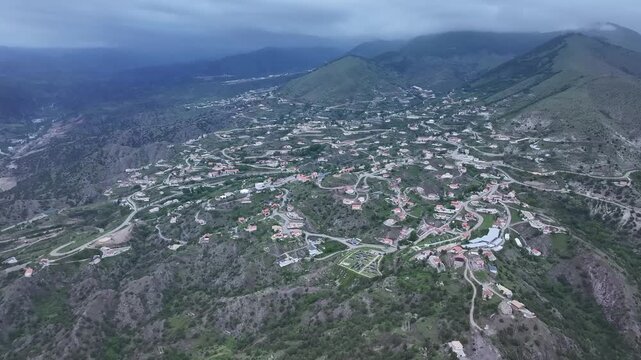 The majestic beauty of Azerbaijan from the sky Lachin drone