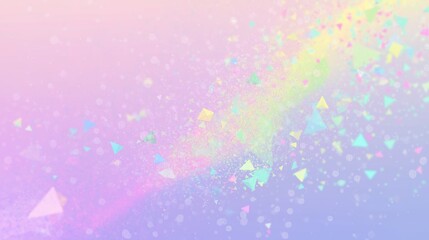 conceptual. Abstract data visualization as a colorful particle cloud, representing modern tech concepts. product launch decks.