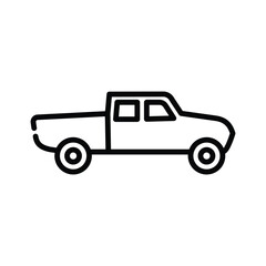Fototapeta premium Truck icon design template