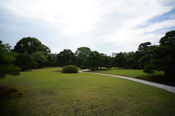 京都、二条城の風景