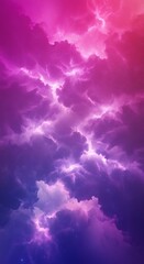 Ethereal aurora atmosphere in vibrant hues of pink purple and blue