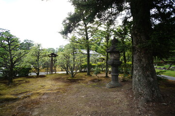 京都、二条城の風景