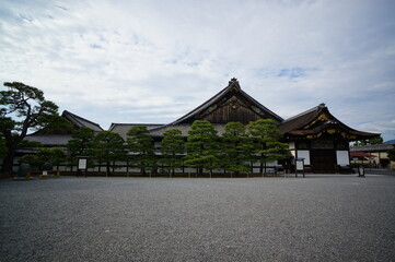 京都、二条城の風景