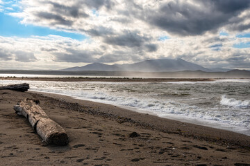 Location of Ozero Izmenchivoye(Lake Changeable), Russia (lagoon in Sakhalin)