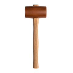 Wooden mallet for carpentry or court