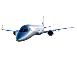 Futuristic Jet Plane with Dramatic Sky