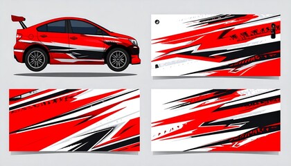 Racing car wrap designs