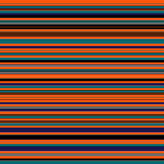 Bright contrasting colors Colorful abstract striped geometric seamless pattern Narrow horizontal straight stripes Minimalistic design