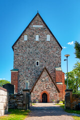 Fototapeta premium Uppsala is a city near Stockholm, Sweden, famous for Uppsala University