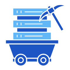 Data Mining  Icon Element For Design