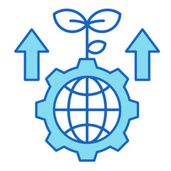 Fototapeta premium Development Icon Element For Design
