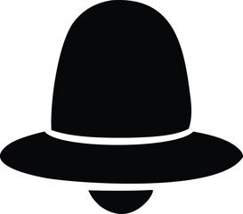 Simple black bell icon graphic for notifications alerts and communication alerts symbol represents sound alerts alerts and ringing chimes.