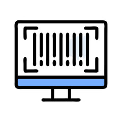 Abstract geometric composition with blue lines on black background