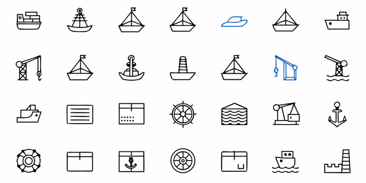 Illustration of cloud computing and networking icons representing modern technology concepts and connectivity