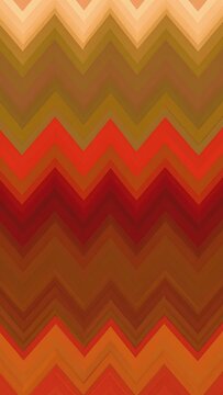 Abstract zig-zag pattern in warm tones