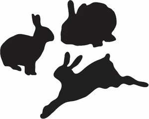 Bunnies silhouettes.eps