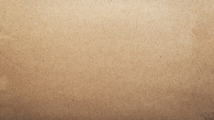 Old Brown Paper Texture background.  Beige carton plain surface. Grain paper texture. Paper box for packing. Vector illustration.