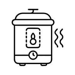 Abstract black background with smooth gradient for dark themes