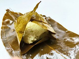 Indonesian Sweet Dessert, Tape Ketan, a Kuningan Delicacy
