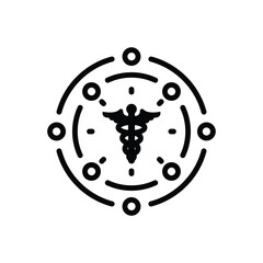 Black line icon for effectivity