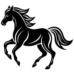 Obraz premium horse vector illustration