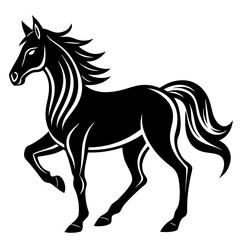 Obraz premium horse vector illustration