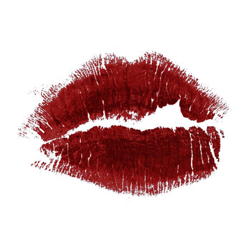 red lipstick kiss, lip gloss png collection